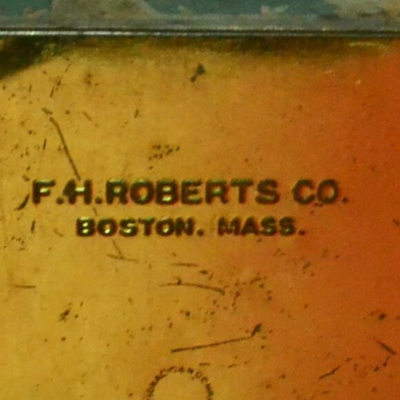 Early 20th Century Candy Tin FH Roberts Boston Mass National Can Co Apollo - Picture 7 of 8